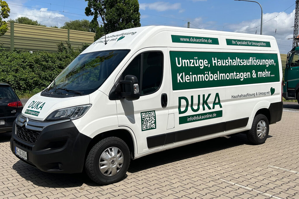 Umzugswagen von DUKA